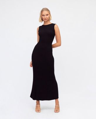 RIBBED MAXI