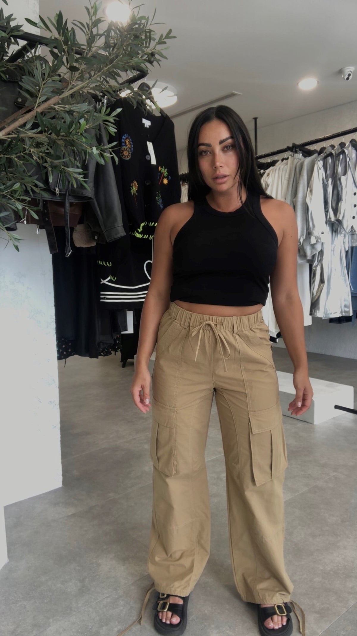 VENUS DRAWSTRING CARGO PANT