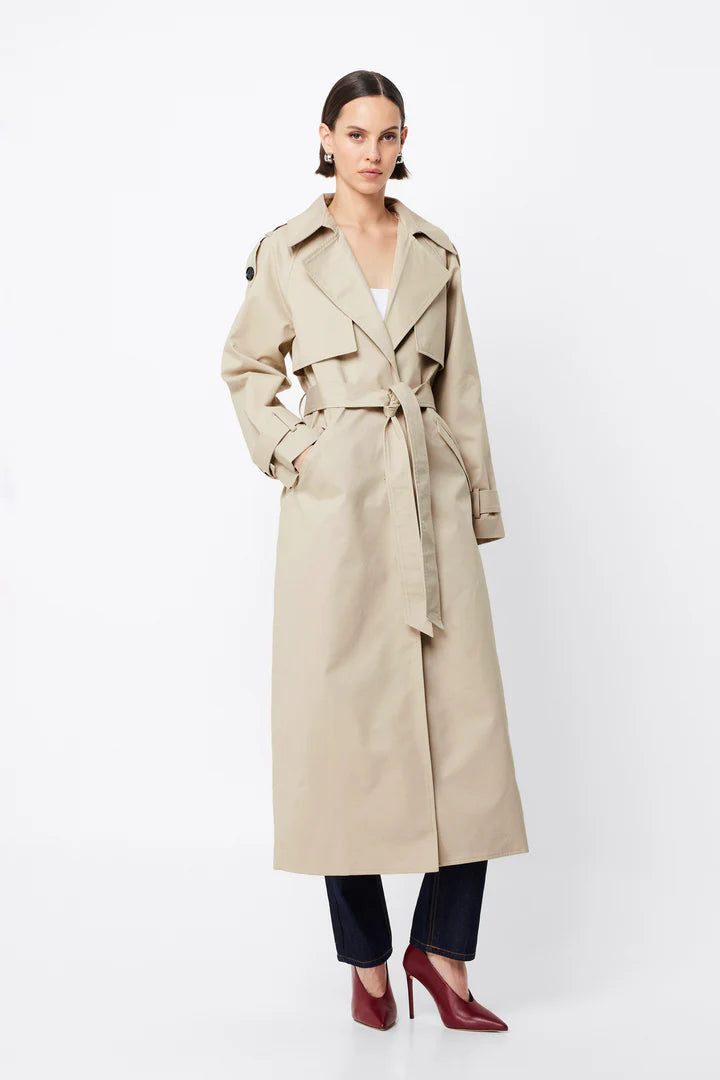 MOSSMAN - FRANKLIN TRENCH COAT