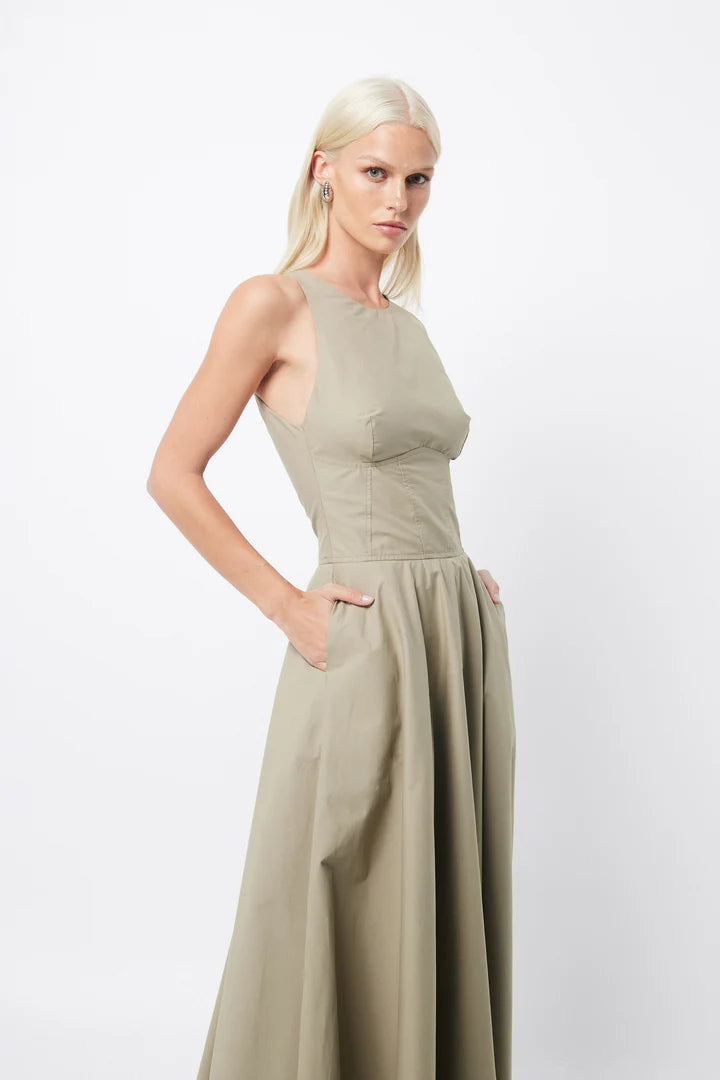 MOSSMAN - HOMAGE MAXI DRESS