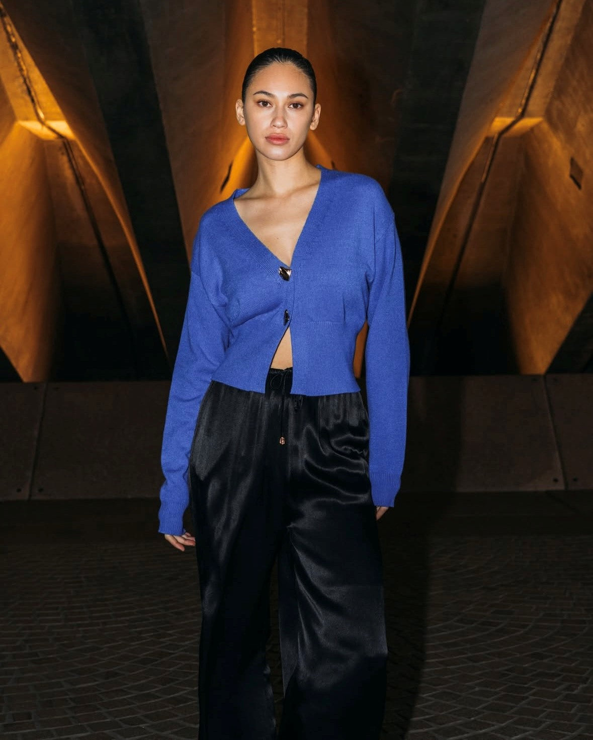 MIDNIGHT RIVIERA KNIT