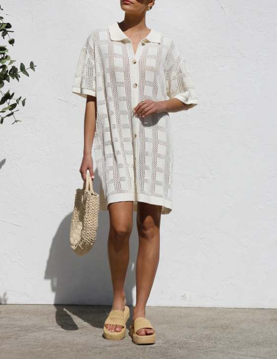 BAYSIDE BREEZE KNIT DRESS