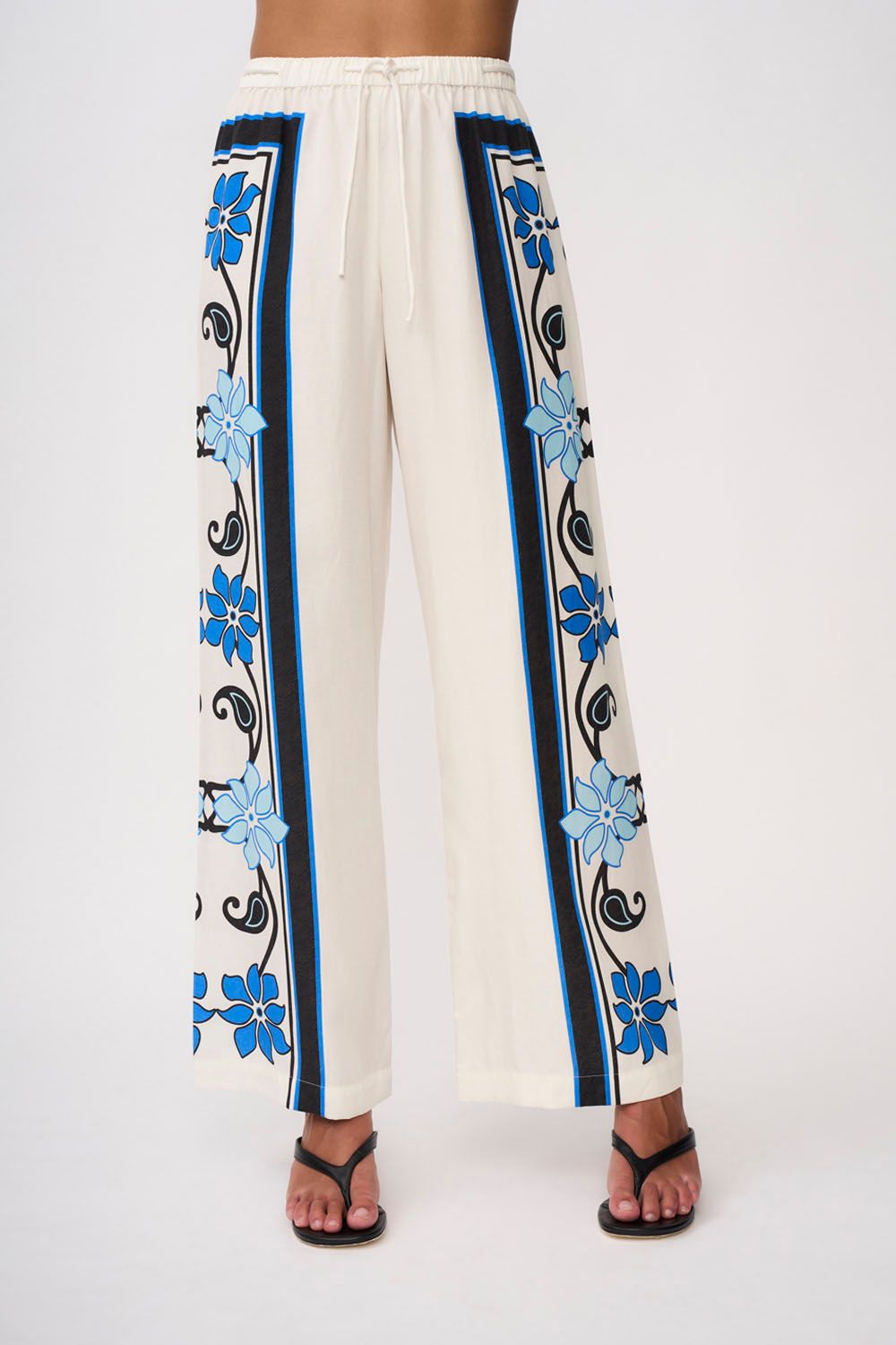 BY JOHNNY - AZURE GRANADA FLOWER PANT